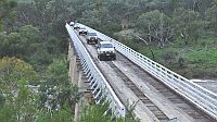19-Convoy crosses McKillops Bridge